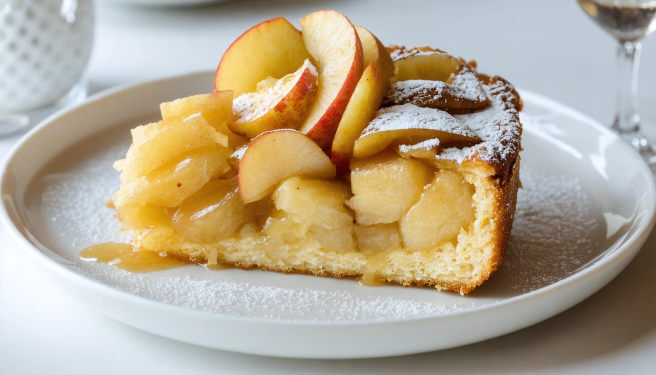 torta di mele morbida